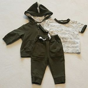 3-6 month Dinosaur Outfit
